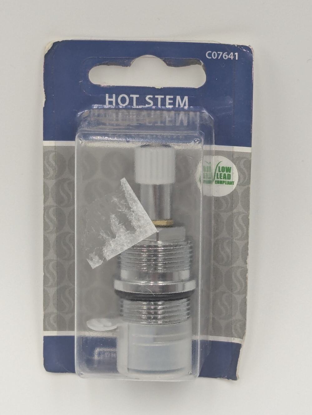 Jones Stephens C07641 Hot Ceramic Stem for Speakman Bathroom Faucets, Chrome New